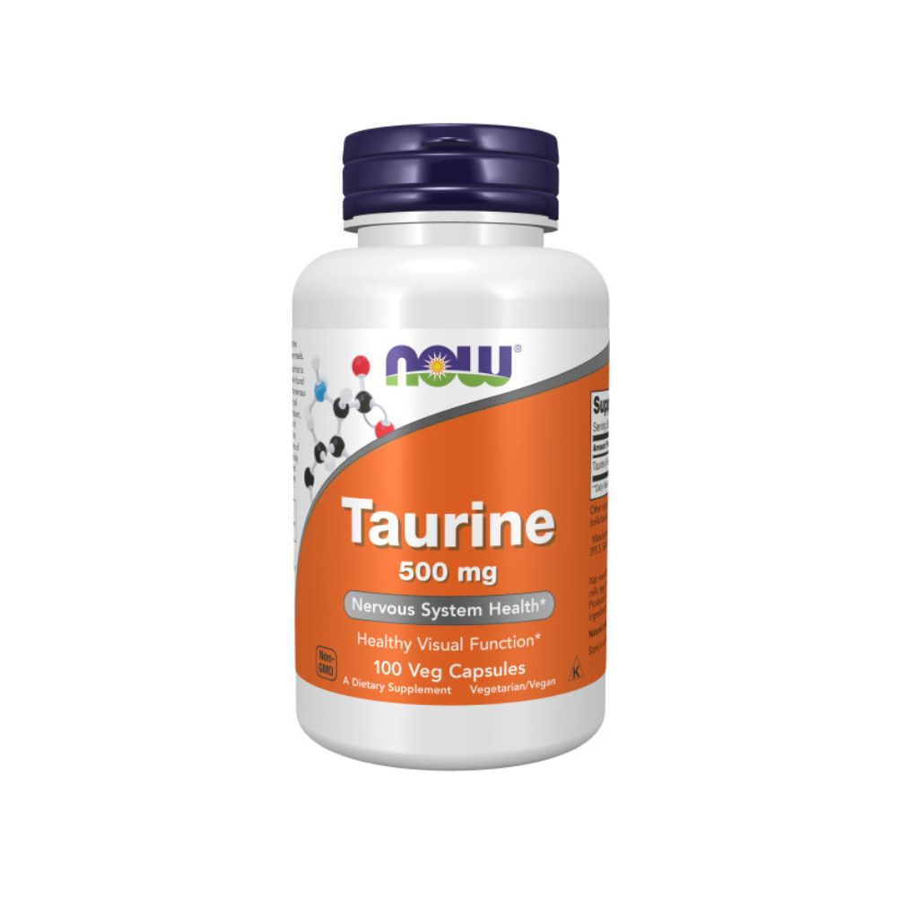 TAURINE 500MG X 100CAP NOW