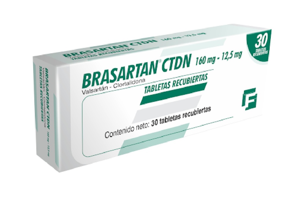 BRASARTAN CTDN 160MG-12,5MG 30TAB
