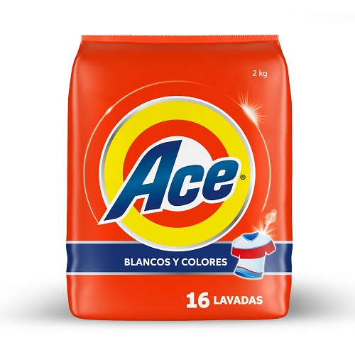 DETERGENTE ACE 2KG REGULAR POLVO