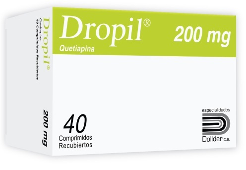 DROPIL 200MG X40COMP QUETIAPINA DOLLDEL