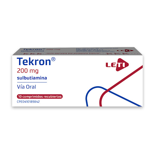 TEKRON 200MG X10COPM SULBUTIAMINA LETI
