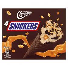 HELADO CORNETTO SNICKERS 4UND