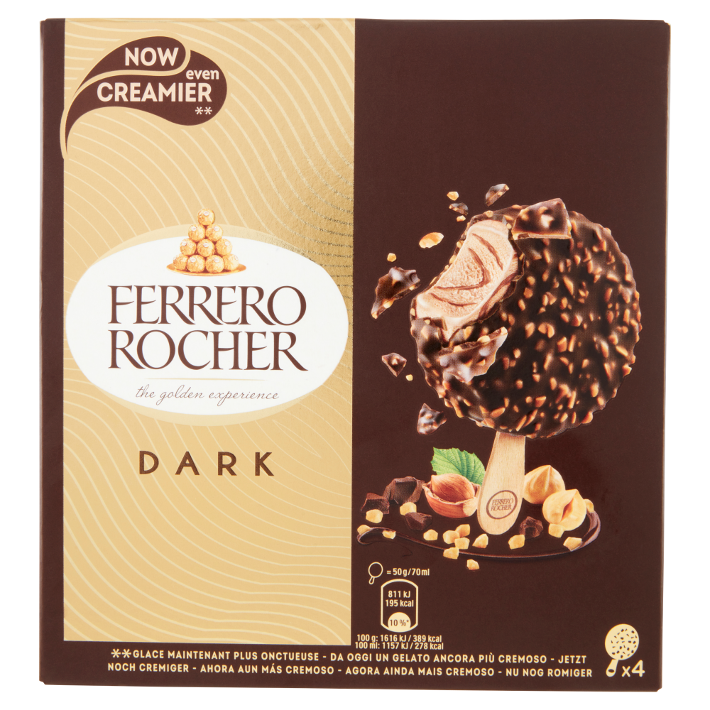 HELADO FERRERO ROCHER 4UND DARK