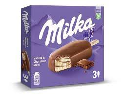 HELADO MILKA 3UND VAINILLA CHOCO