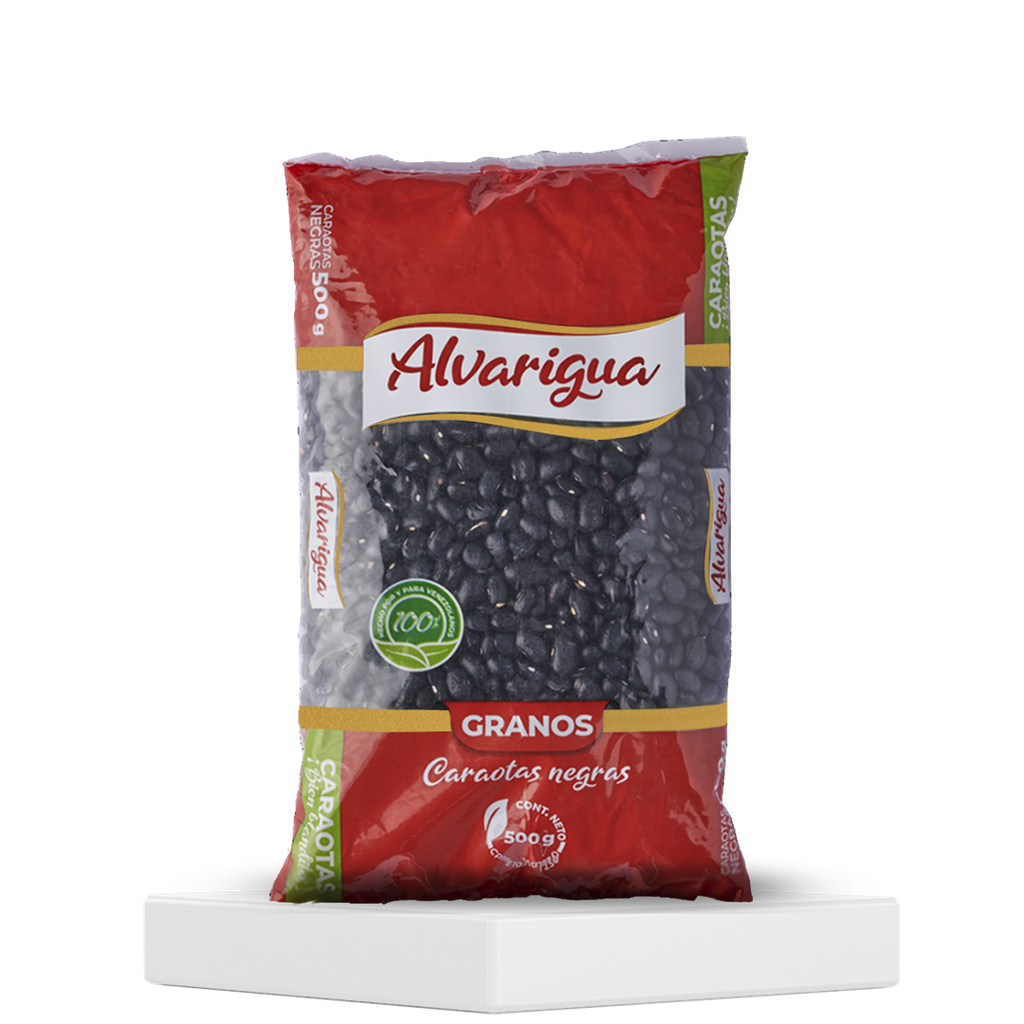 CARAOTAS ALVARIGUA 400GR NEGRAS