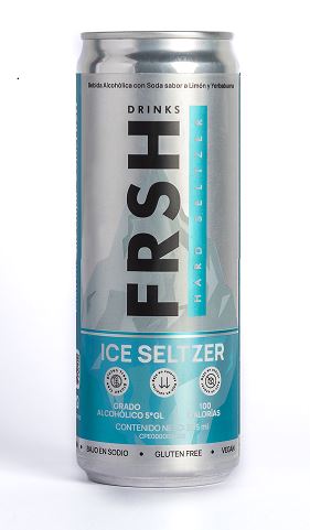 HARD SELTZER  FRSH 355ML LIMON YERBABUENA 5% ALCOHOL