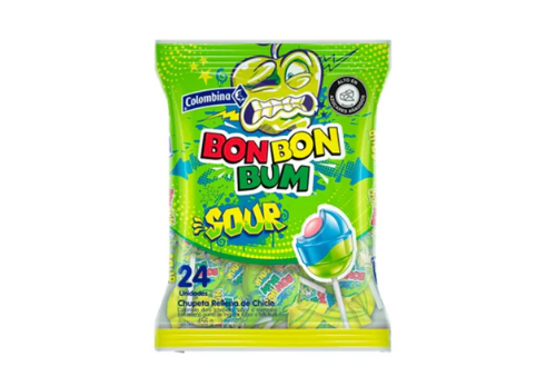 CHUPETA BON BON BUM 24UND SOUR