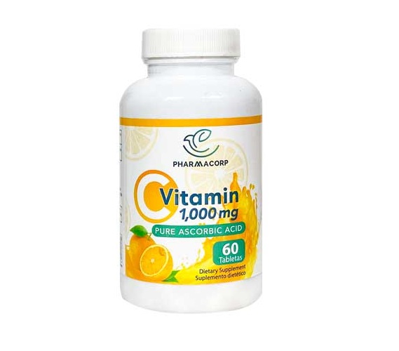 VITAMINA C 1000MG X 60TABL PHARMACORP