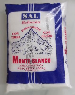 SAL MONTE BLANCO 1KG REFINADA
