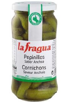 PEPINILLOS LA FRAGUA 365GR SABOR ANCHOA
