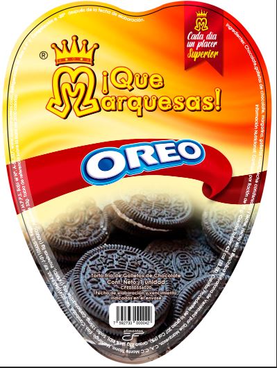 TORTA QUE MARQUESA 180GR OREO