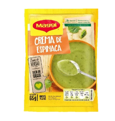 CREMA MAGGI 65GR ESPINACA