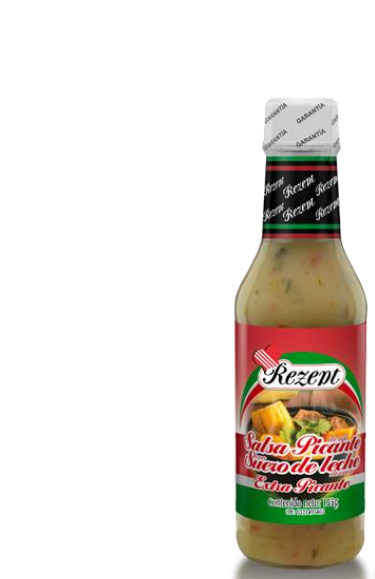 SALSA REZEPT 155ML EXTRA PICANTE SUERO DE LECHE
