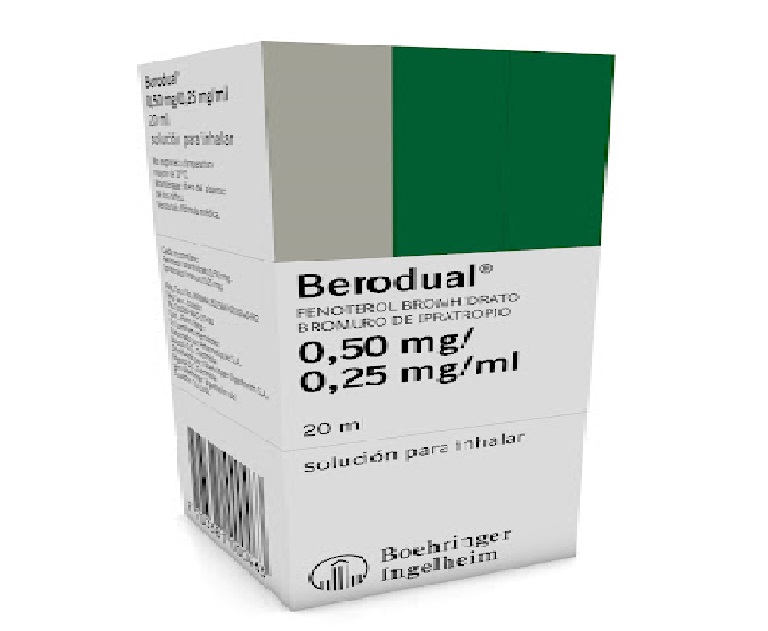 BERODUAL 0,50MG/0,25MG X 20ML FENOTEROL IPATRO BOEHRINGER