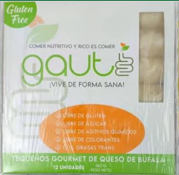 TEQUEÑOS GAUT 12UND QUESO BUFALA SIN GLUTEN