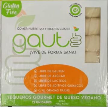 TEQUEÑOS GAUT 12UND QUESO VEGANO SIN GLUTEN
