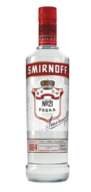 VODKA SMIRNOFF 0.70LT NO21