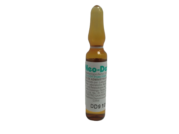 NEO DEXK 50MG/2ML X 1AMP DEXKETOPROFENO MALLEN