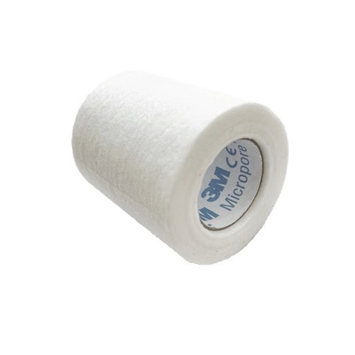 ADHESIVO MICROPORE 2 X 10YDS X 1UND BLANCO PLAST 3M