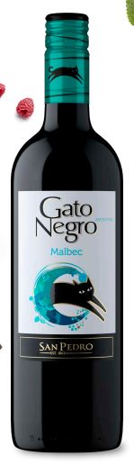 VINO GATO NEGRO 0.75LT MALBEC