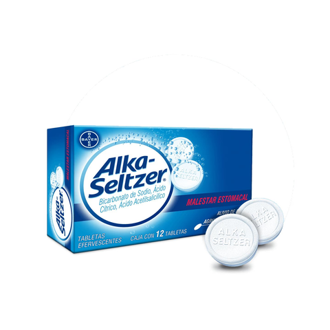 ALKA SELTZER CAJA X 12TABL BAYER