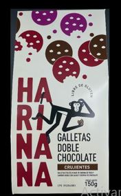 GALLETA HARINANA 150GR DOBLE CHOCO SIN GLUTEN