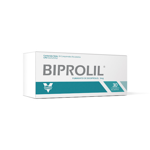 BIPROLIL 5MG X 30COMP BISOPROLOL VARGAS