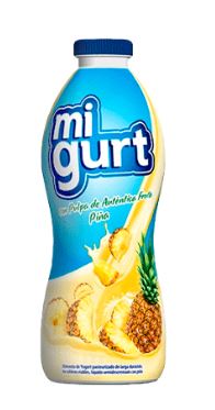 YOGURT MIGURT 250GR FRUTA PIÑA