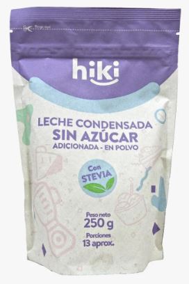 LECHE CONDENSADA HIKI 250GR POLVO SIN AZUCAR
