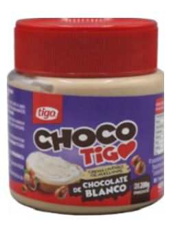 CHOCOLATE TIGO 200GR BLANCO AVELLANA