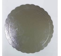 PLATO NRO 14 REDONDO PLATA