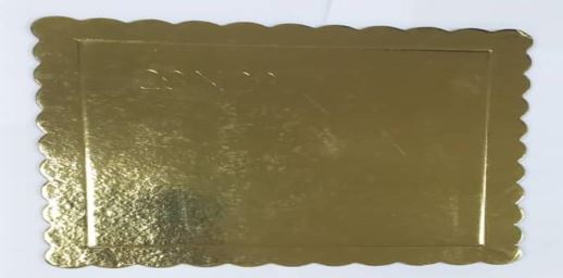PLATO 30X40 RECTANGULAR DORADO