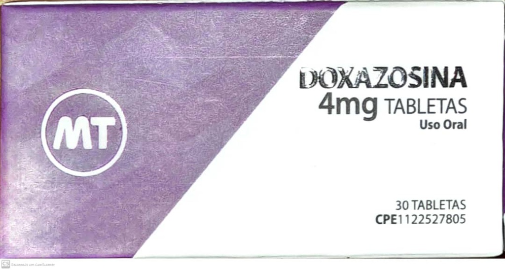 DOXAZOSINA 4MG X 30TABL MT
