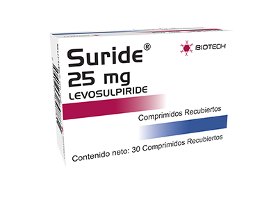 SURIDE 25MG X 30COMP LEVOSULPIRIDE BIOTECH