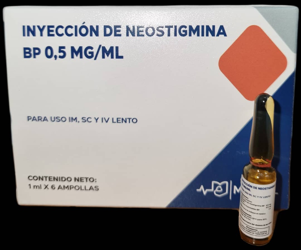 NEOSTIGMINA 0,5MG/1ML X 1AMP MEDVAL