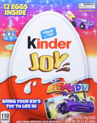 CHOCOLATE KINDER JOY X12UND