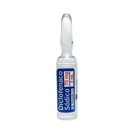 DICLOFENAC SODICO 75MG/3ML X 1AMP IM IV VITALIS