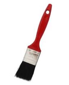 BROCHA CEBRA 1 PULG ROJA