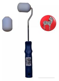 MINI RODILLO CEBRA 2 PULG CROMADO