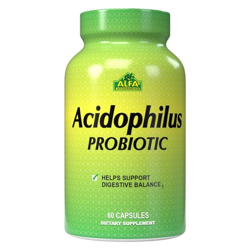 ACIDOPHILUS PROBIOTIC X 60CAPS ALFA