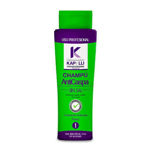CHAMPU KAPELLI 240ML ANTICASPA