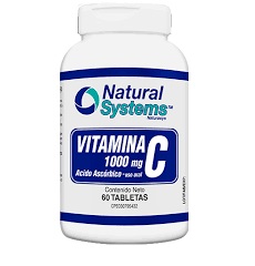 VITAMINA C 1000MG X 30TABL NATURAL SYSTEMS