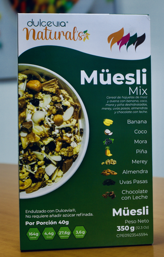 CEREAL DULCEVIA NATURAL´S 350GR MUESLI MIX