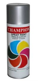 PINTURA CHAMPION 415CC PLATEADO METALIZADO BRILLANTE