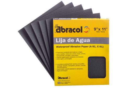 LIJA DE AGUA ABRACOL GR.80