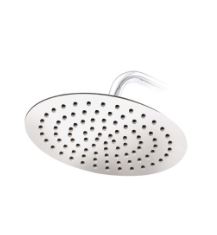 REGADERA REDONDA 8&quot; ACERO INOXIDABLE