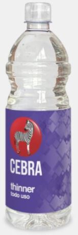 THINNER CEBRA 946ML MULTIUSO