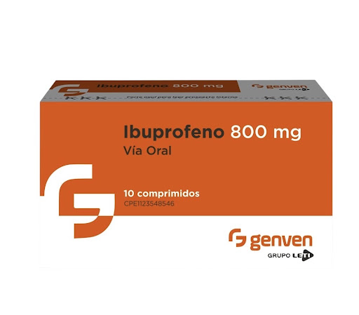 IBUPROFENO 800MG X 10COMP GENVEN