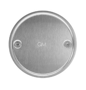 CENTRO PISO 10X10CM RIA REDONDO SATINADO