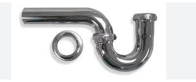 SIFON METALICO DE 1 1/4 CROMADO CON ROSCA